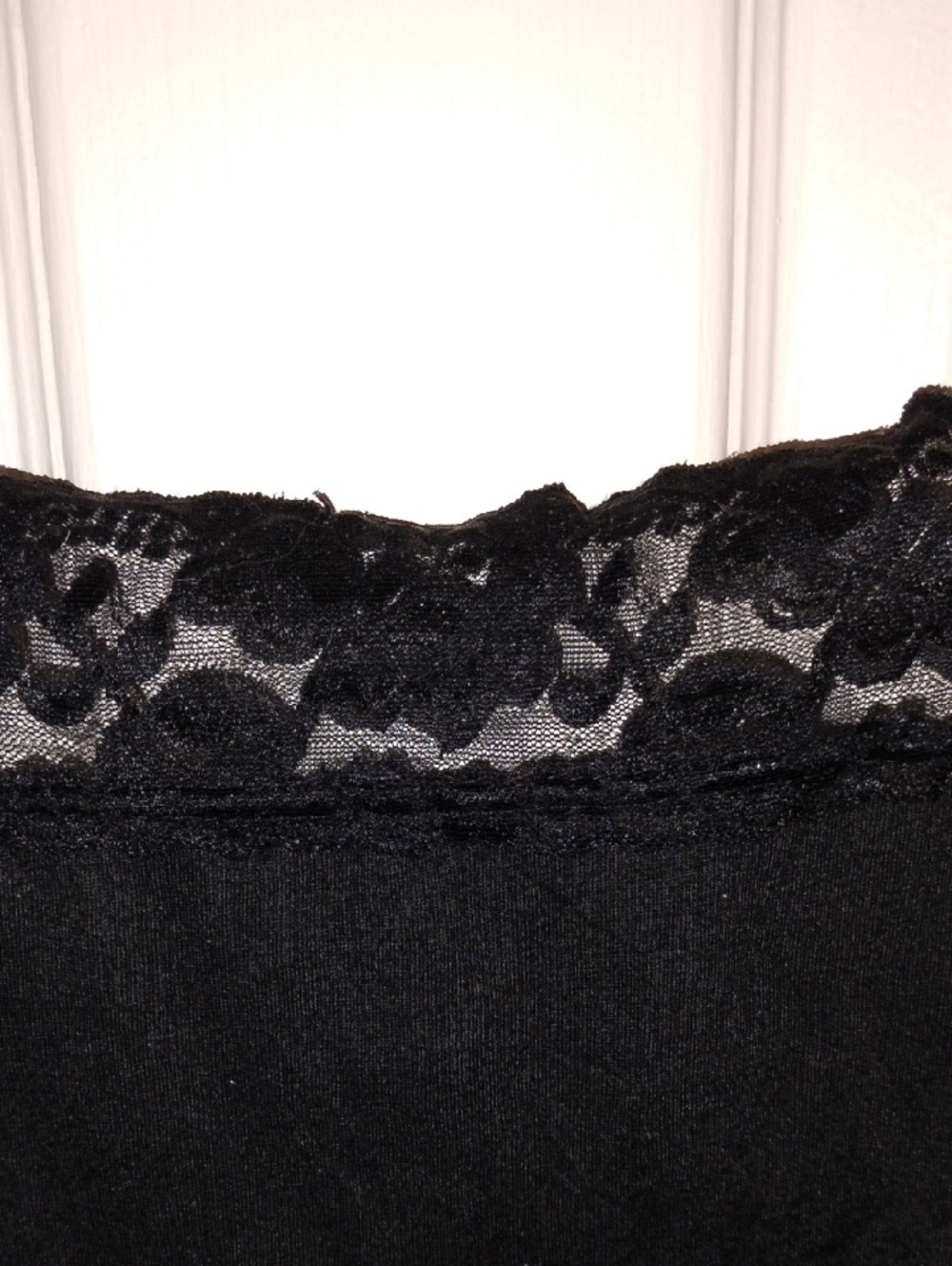 Maurices Black Lace-Trim Camisole Tank - Picture 3 of 5
